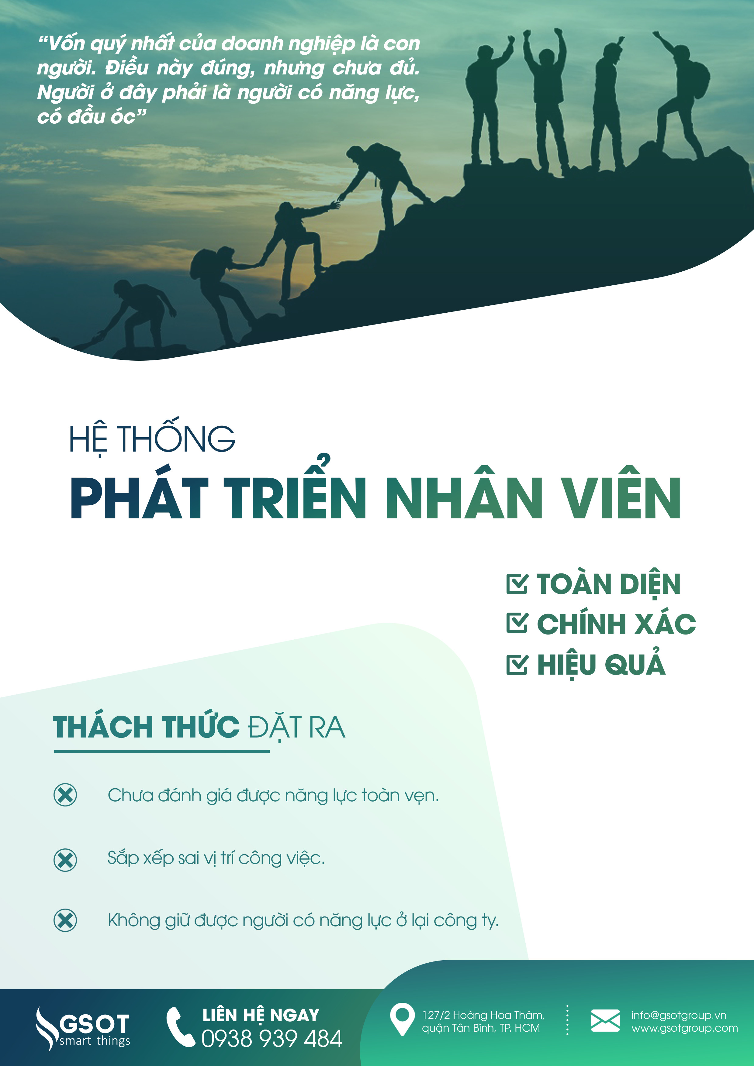 GSOT - Hệ thống phát triển nhân viên