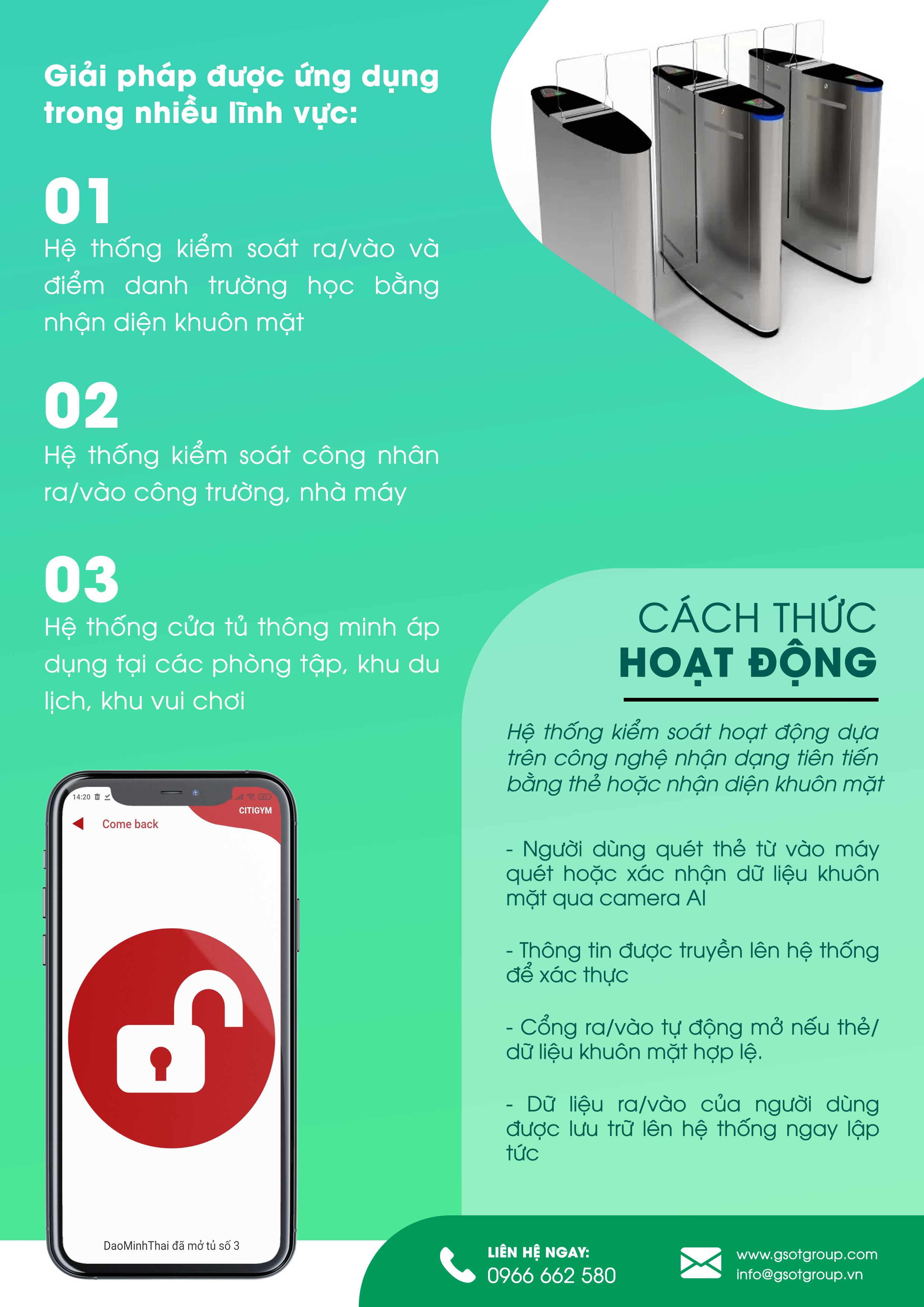 GSOT - Hệ thống kiểm soát thông minh